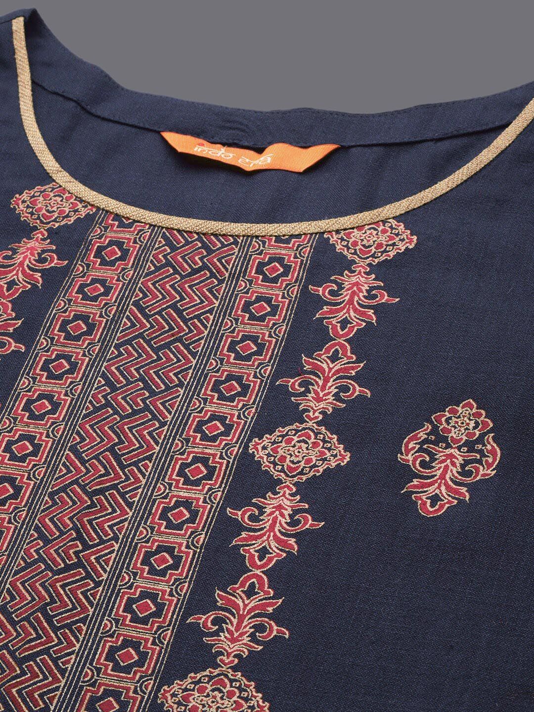 Dhiyona IE Ethnic Motifs Yoke Design Kurta