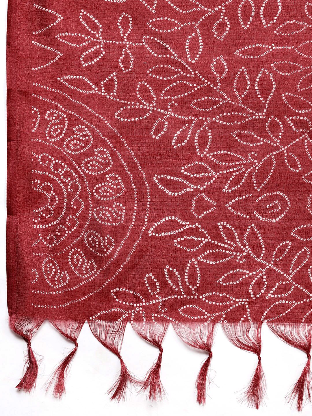 Dhiyona VA Women's Rust Ethnic Motifs Yoke Design Kurta with Palazzos & With Dupatta