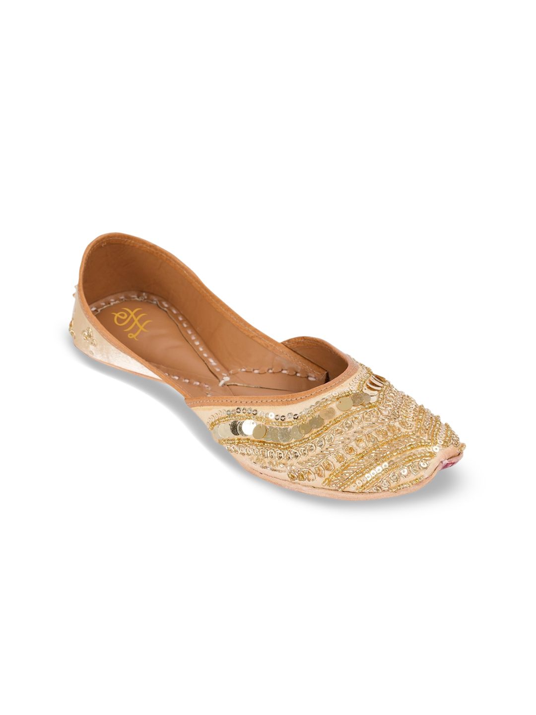 Dhiyona HOP Embellished Square Toe Velvet Majoris
