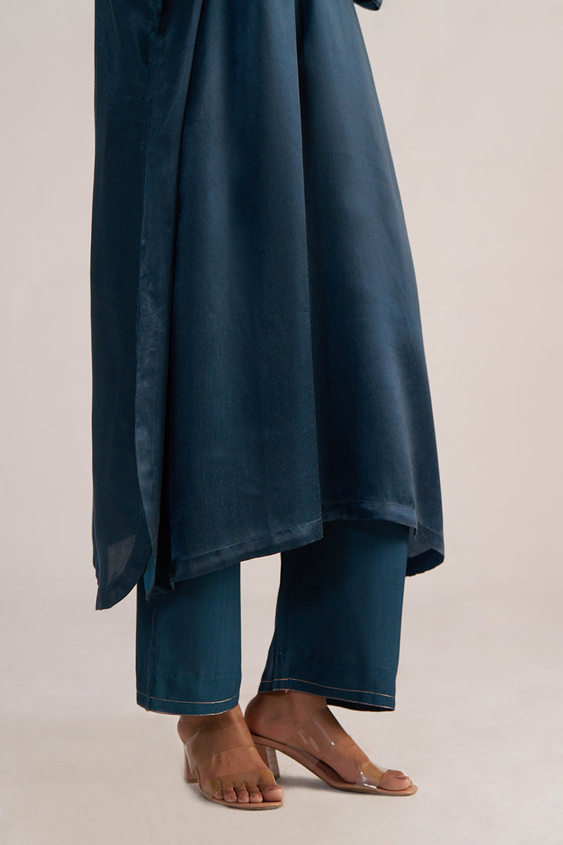 Dhiyona GF Women's Deep Teal Festive Co-ord Set