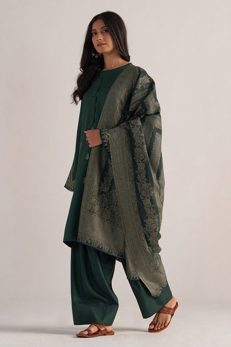 Dhiyona GF Women's Pine Grove Pashmina Kurta Set