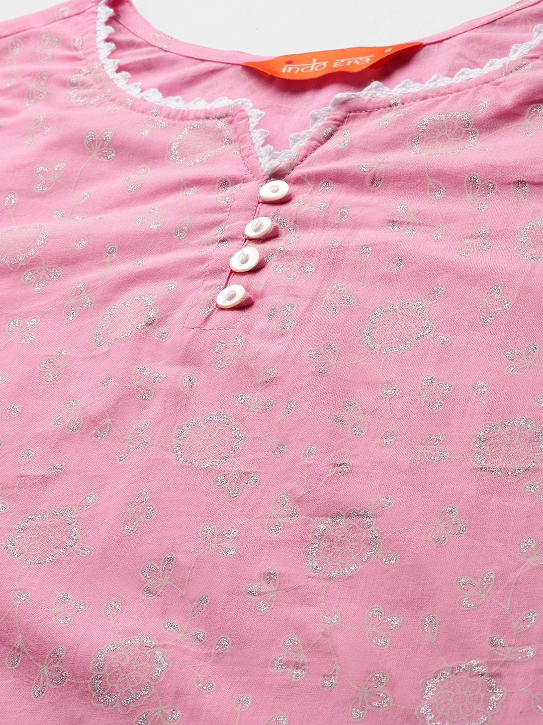 Dhiyona IE Floral Printed Floral Kurta