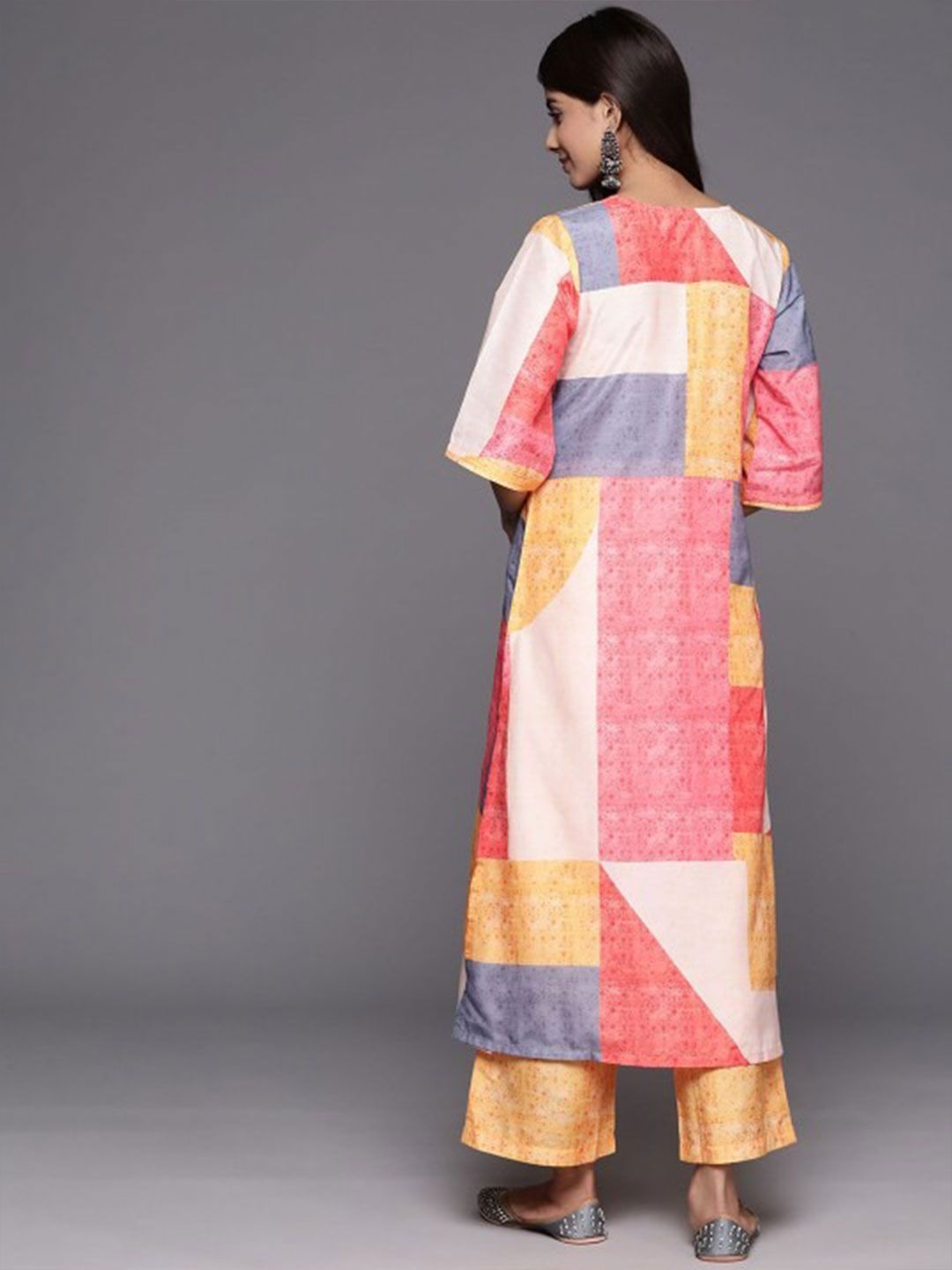Dhiyona VA Women's Floral Printed Kurta with Palazzo