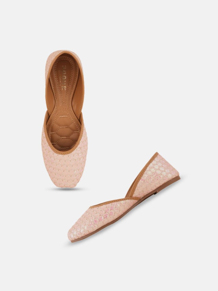 Dhiyona AK Embellished Square Toe Mojaris