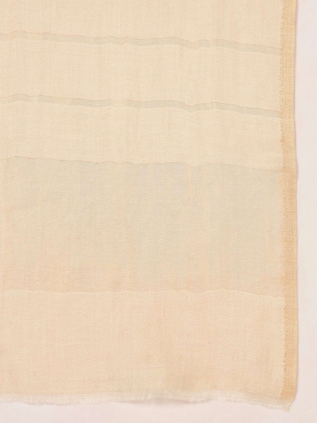 Dhiyona PA Striped Woven Design Woolen Reversible Shawl