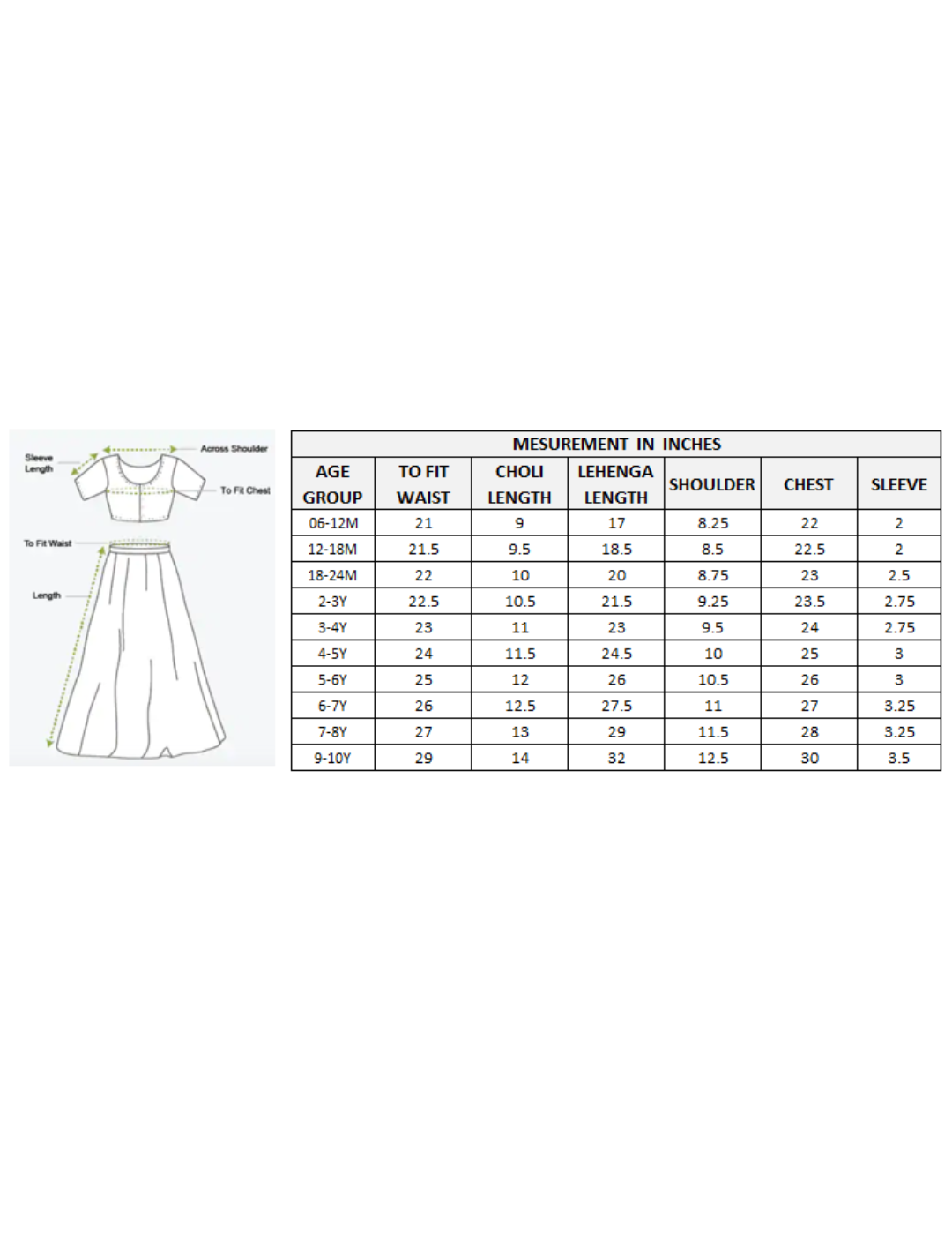 Girls printed chanderi lurex ghaghra choli set