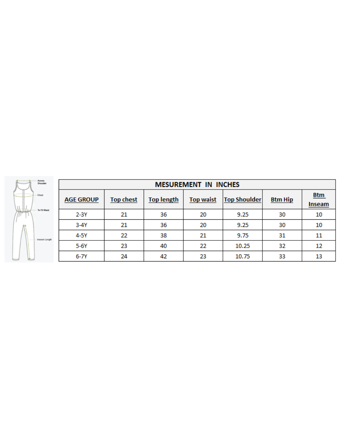 Girls Printed Cotton Jumpsuit with Kodi Embroidery