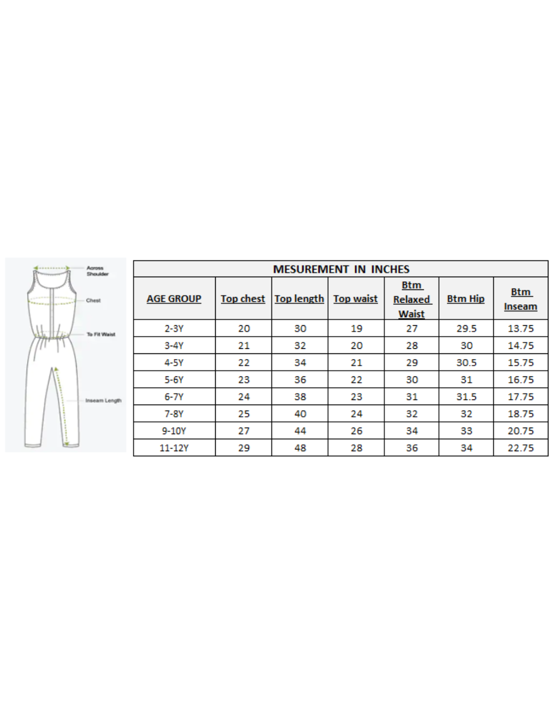 Lil Drama Girls Fusion Ethnic Jumpsuit