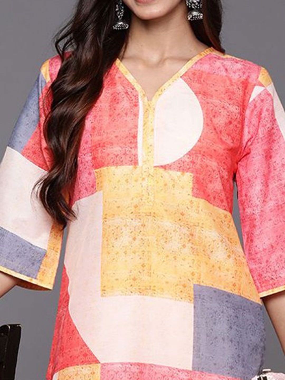 Dhiyona VA Women's Floral Printed Kurta with Palazzo