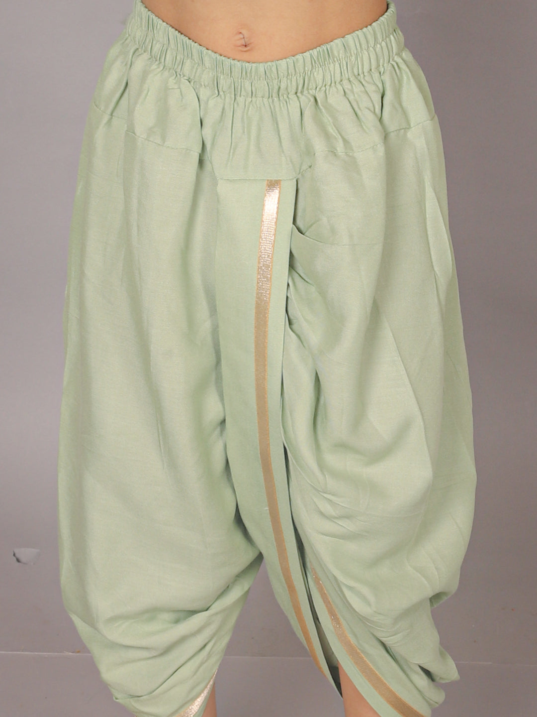 Fusion Fair Boys Green Kurta with Dhoti