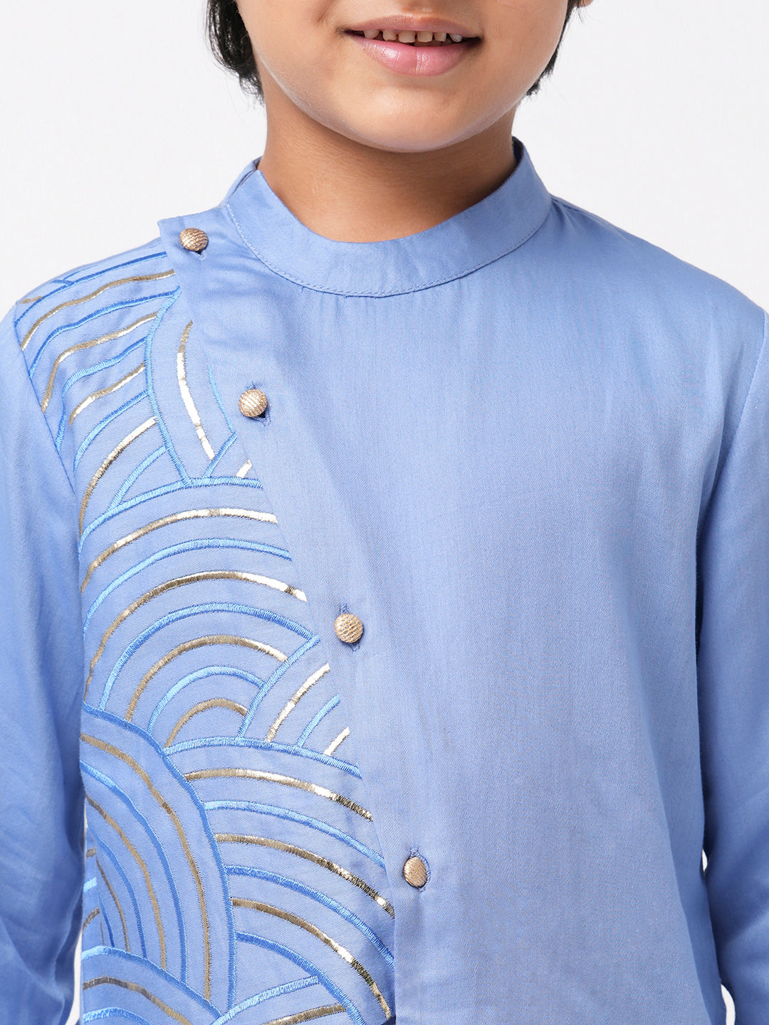 Bollywood Tadka Blue Kurta Pant set for Boys