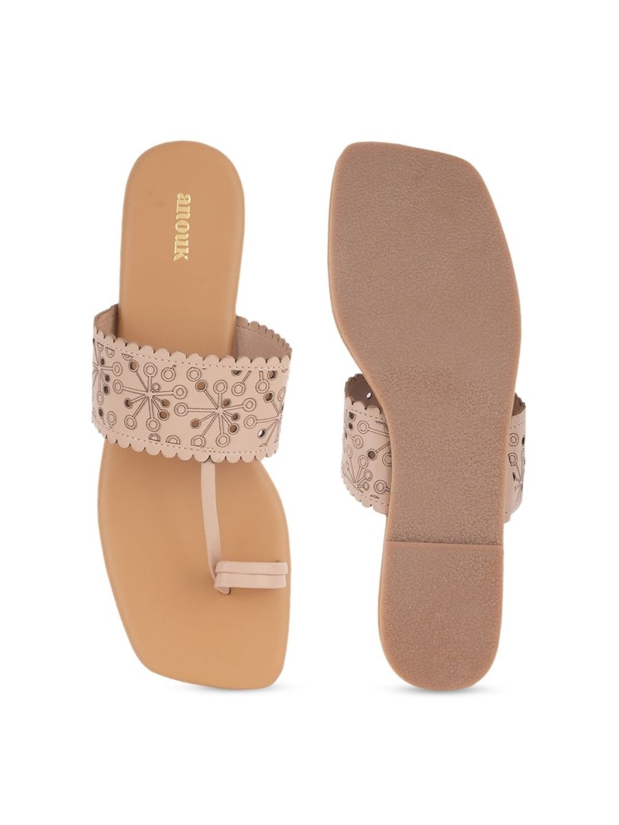 Dhiyona AK Laser Cut One Toe Flats