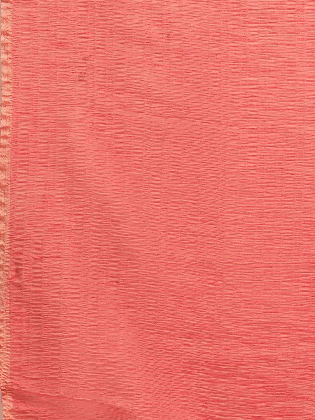 Women's Polycotton Pink Solid Belted Sarees With Blouse Piece