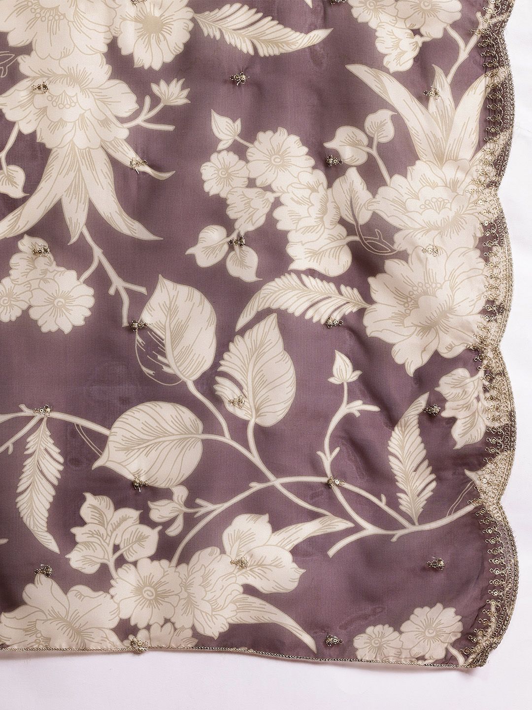 Dhiyona IE Ethnic Motifs Embroidered Thread Work Kurta with Salwar & With Dupatta