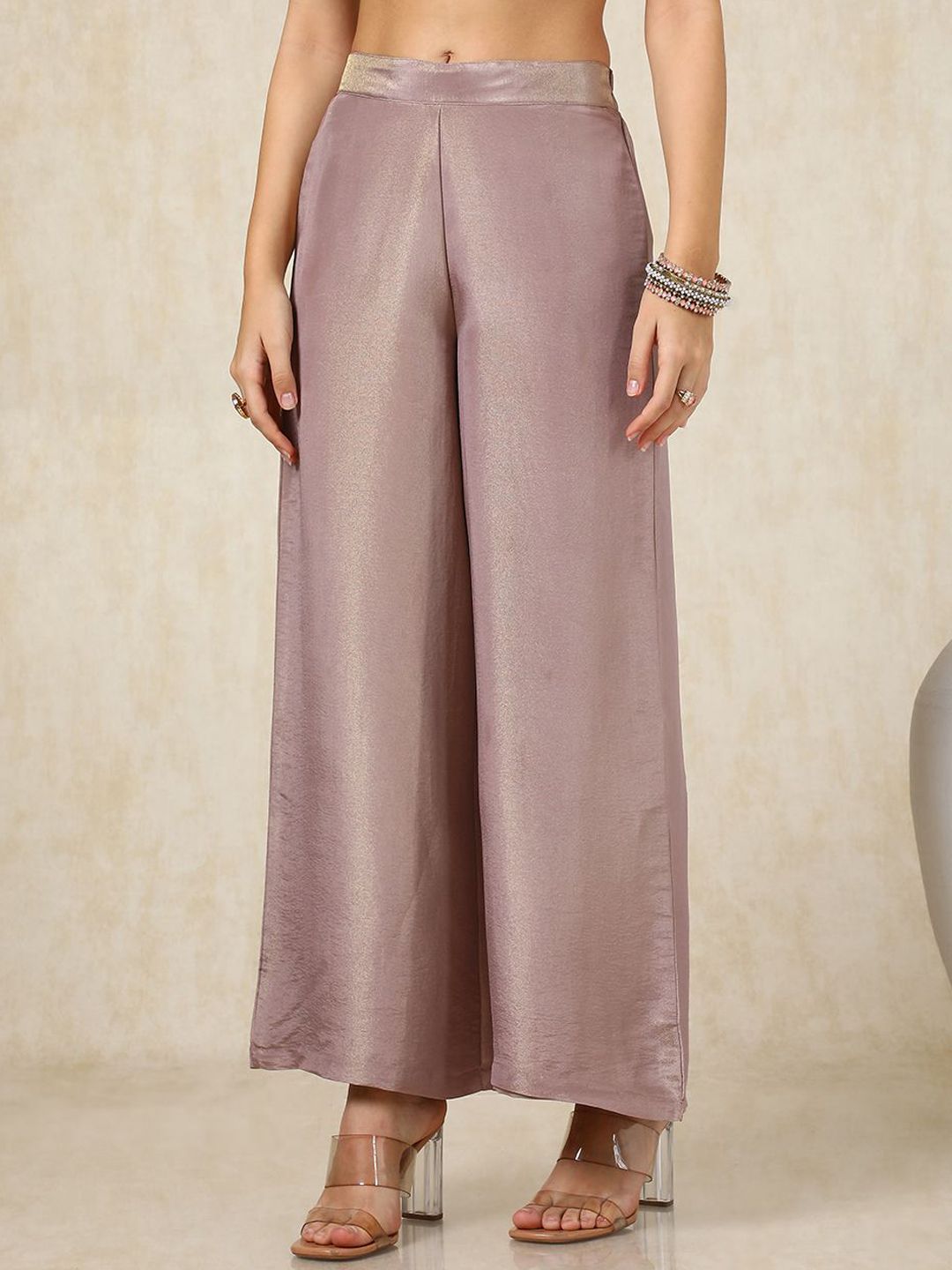 Dhiyona SO Women's Floral Embroidered Beads and Stones Straight Kurta with Palazzos & Dupatta