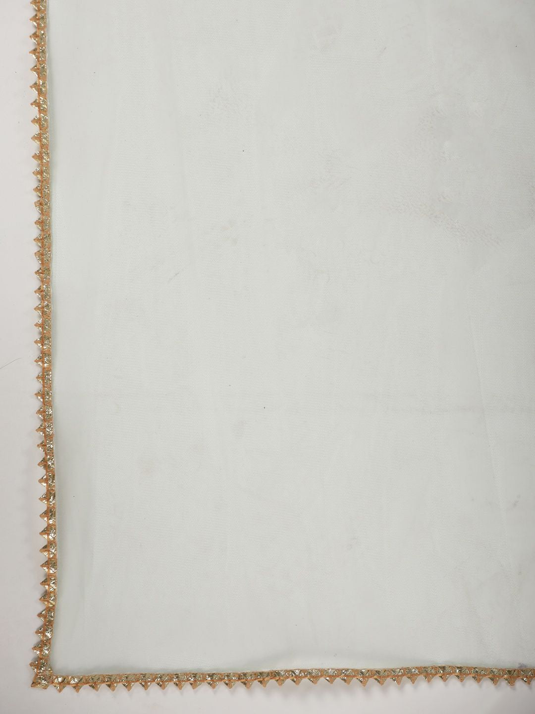 Dhiyona OD Embroidered Gota Patti A-Line Kurta with Trousers and Dupatta