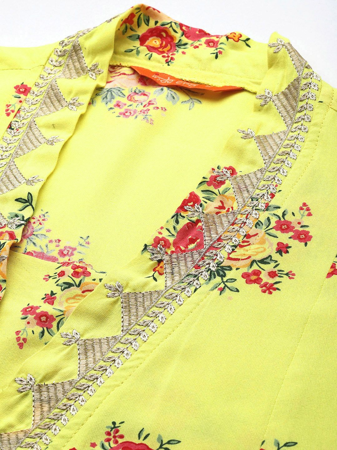 Dhiyona IE Floral Printed Kurta
