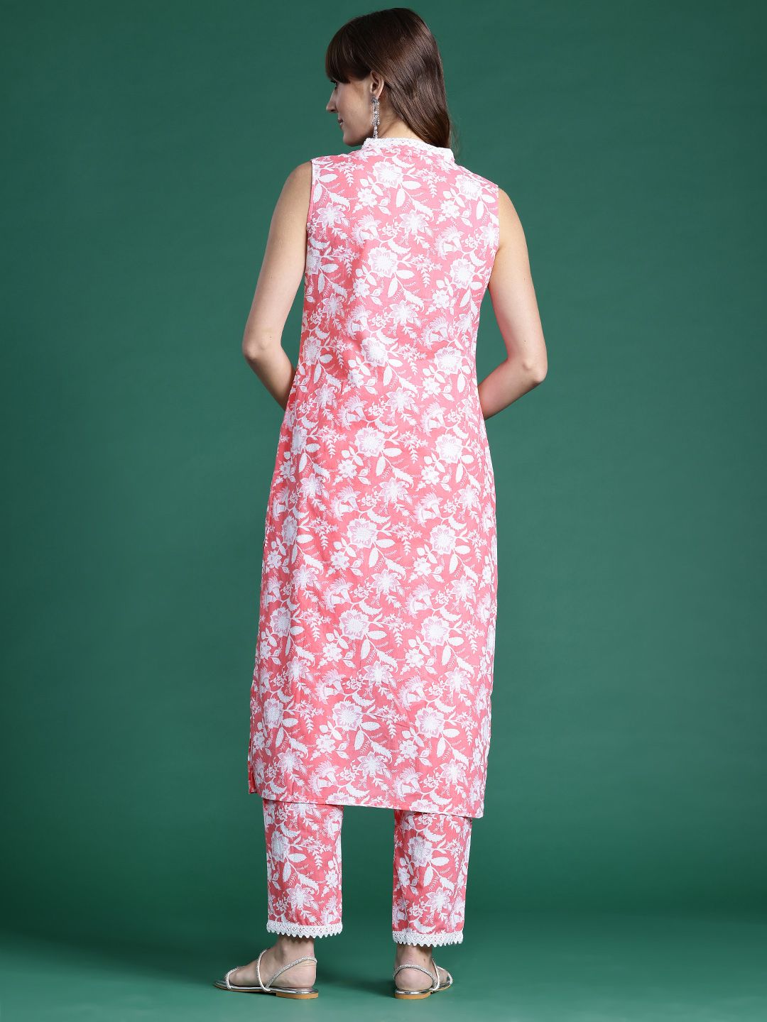 Dhiyona IE Floral Printed Pure Cotton Co-Ords