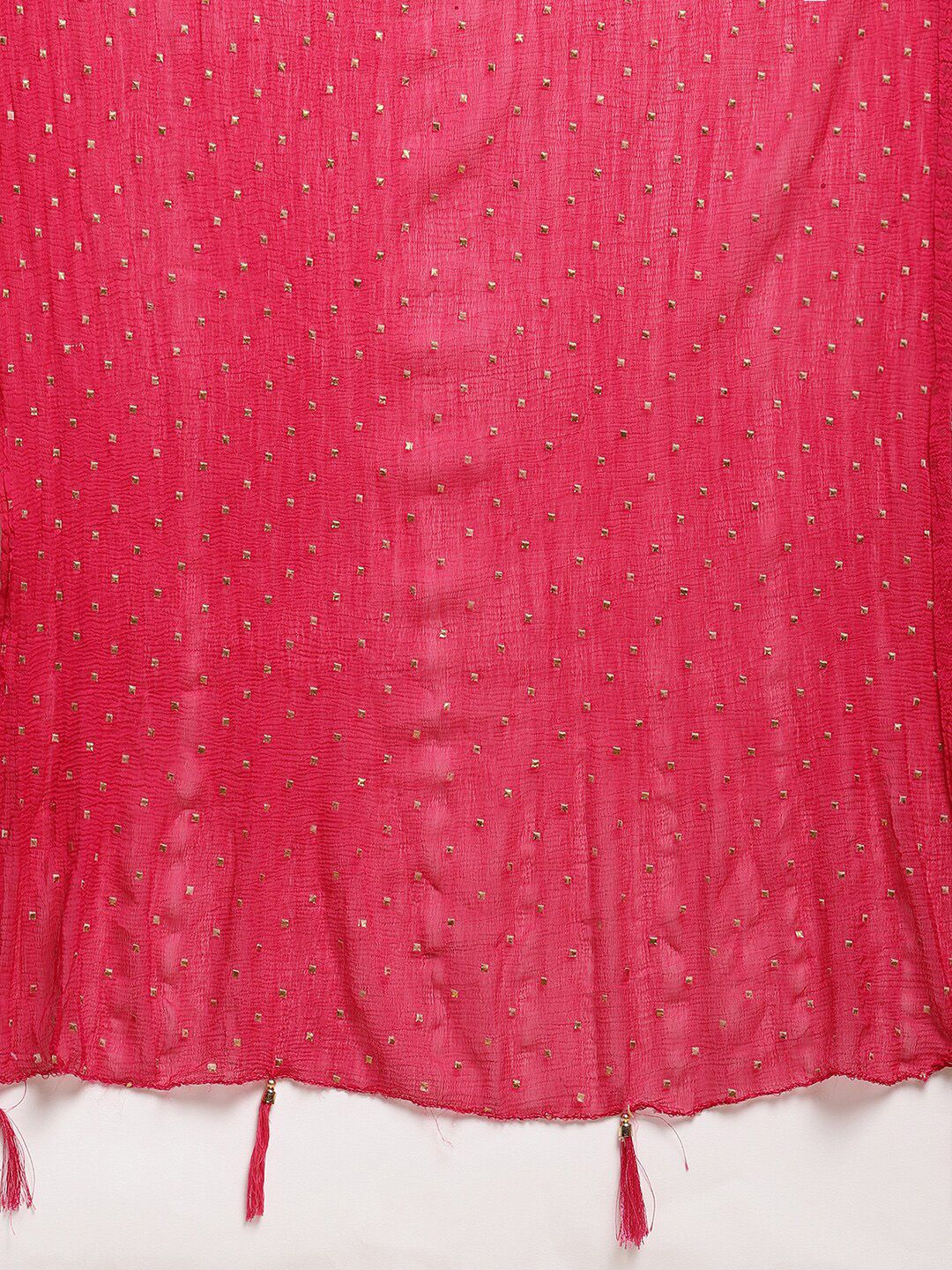 Dhiyona VA Women's Teal & Red Embroidered Kurta & Palazzo With Dupatta
