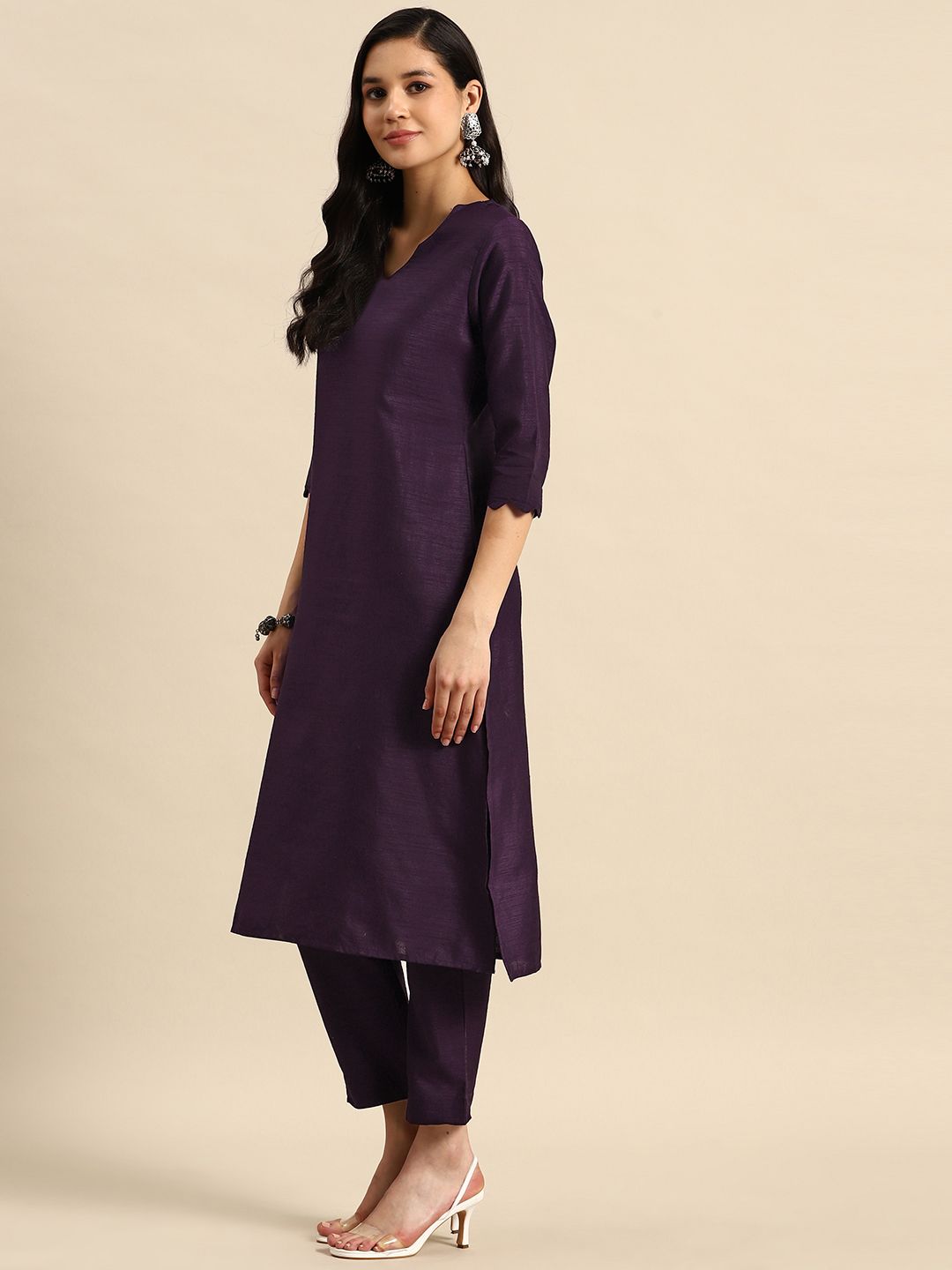 Dhiyona SN Women's Regular Kurta with Trousers & Dupatta