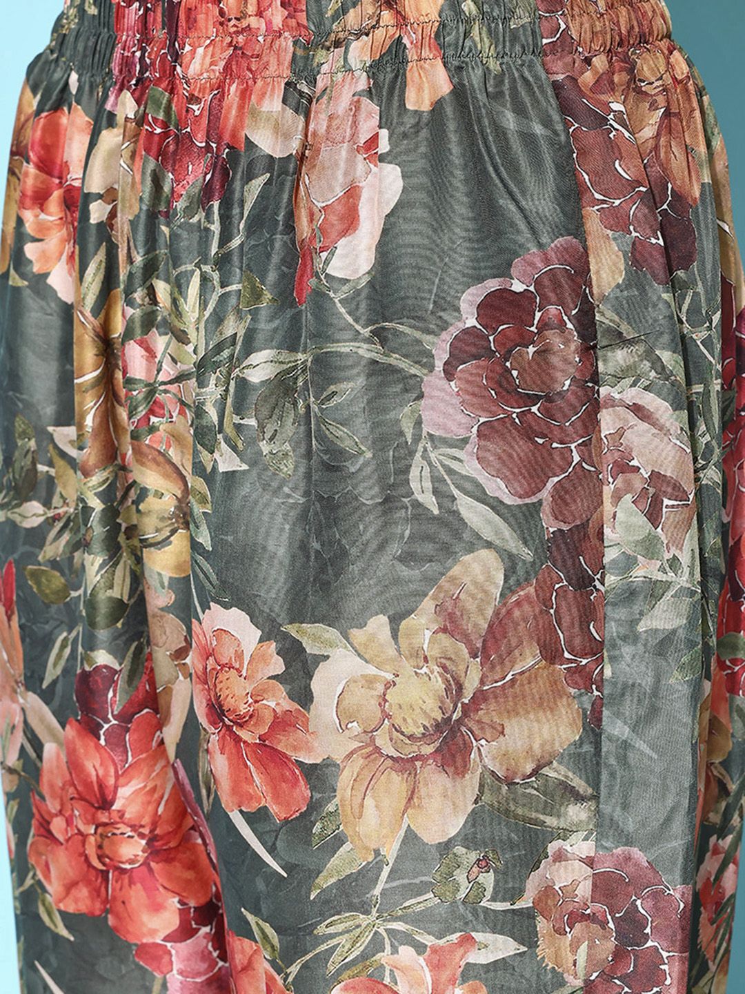 Dhiyona IE Women Floral Printed Co-Ords Set