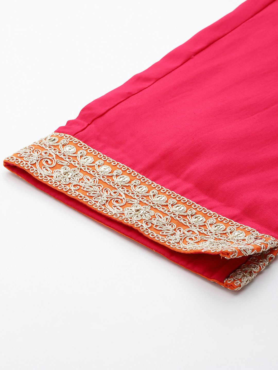 Ethnic Motifs Embroidered Kurta with Trousers