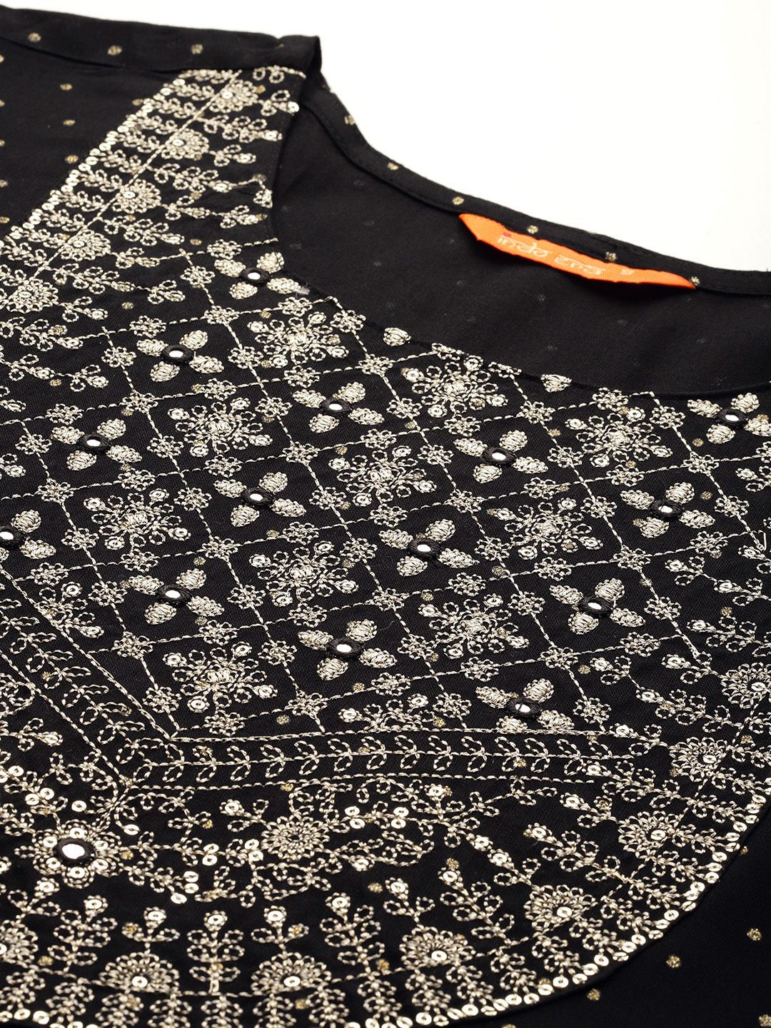 Dhiyona IE Embroidered Sequinned Kurta