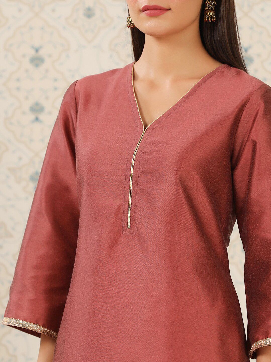 Dhiyona OD Flared Sleeves Straight Kurta