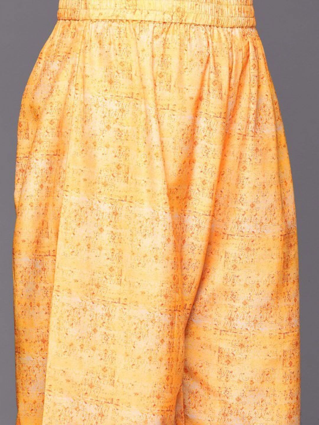 Dhiyona VA Women's Floral Printed Kurta with Palazzo