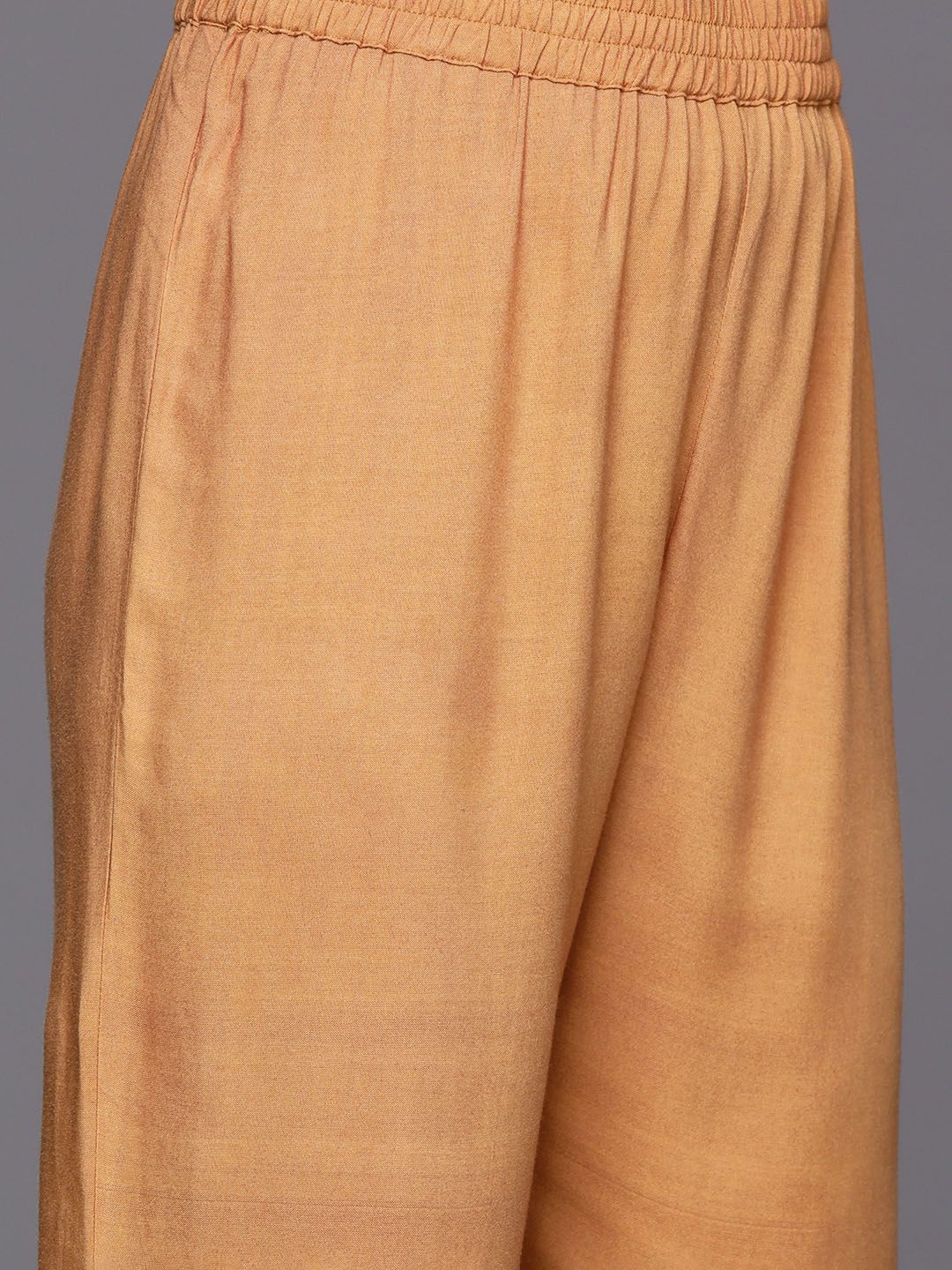 Dhiyona VA Women's Bandhani Printed Empire Gotta Patti Kurta with Trousers & Dupatta
