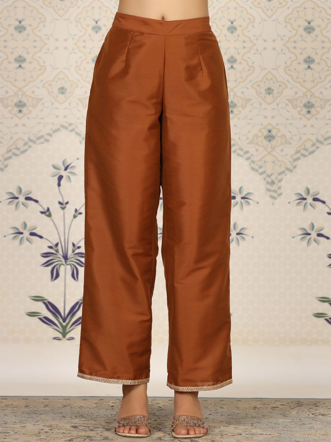 Dhiyona OD Mandarin Collar Kurta With Palazzos
