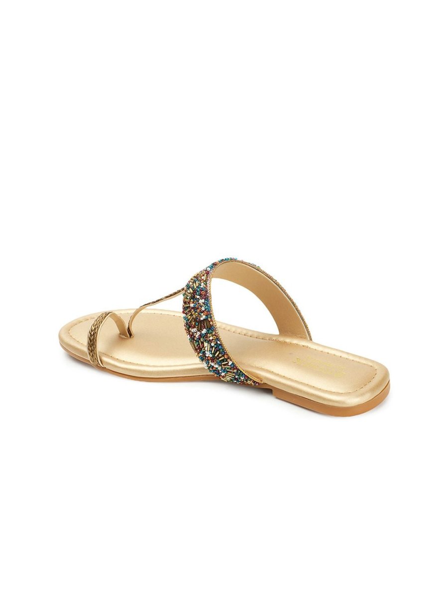 Dhiyona AK Embellished One Toe Flats