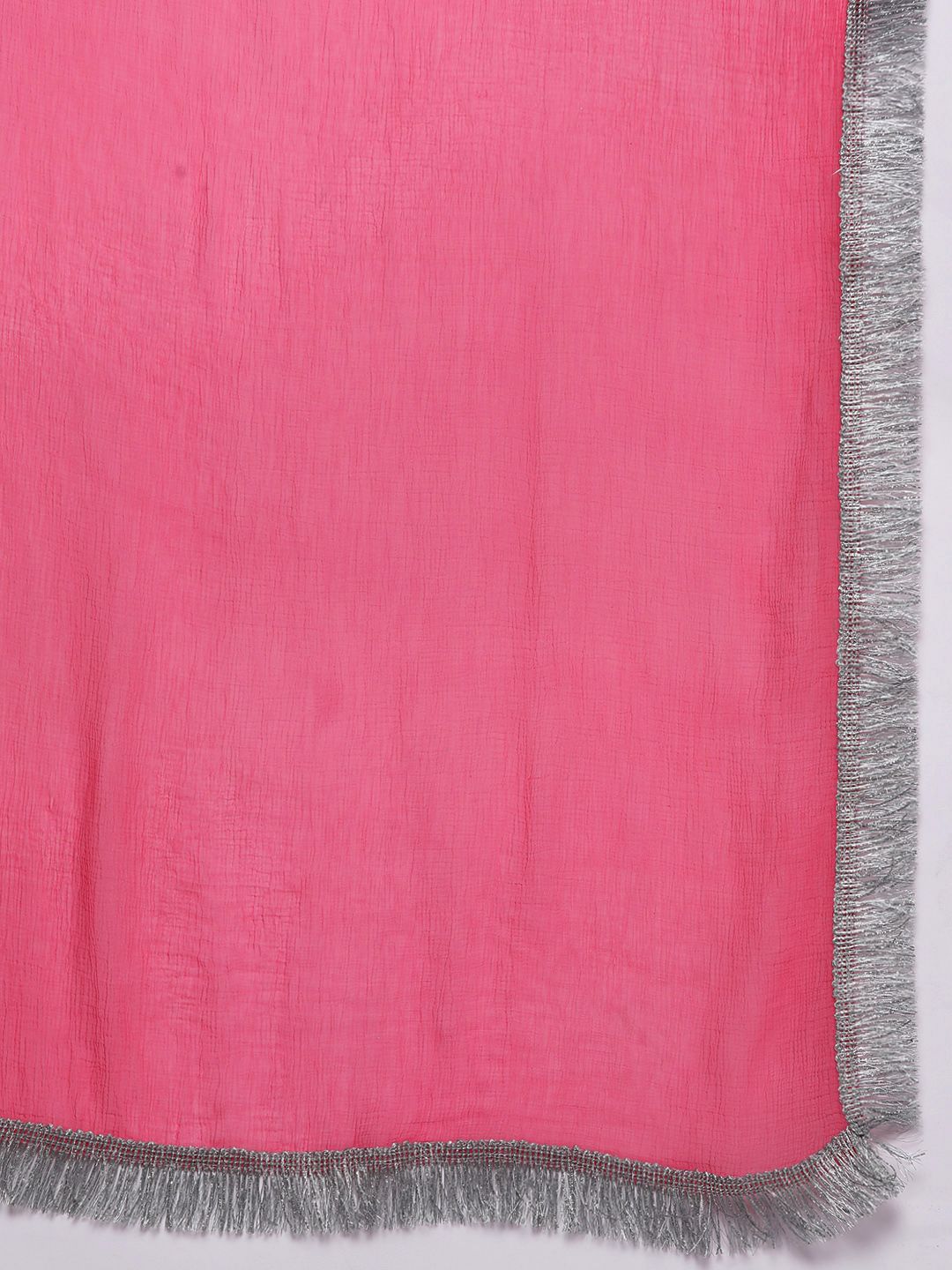 Dhiyona VA Women's Pink Yoke Design Kurta with Trousers & With Dupatta