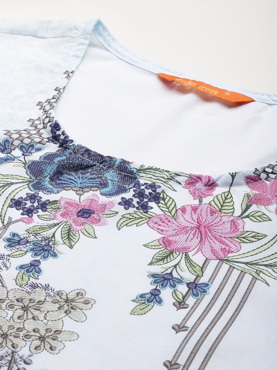 Dhiyona IE Ethnic Motifs Printed Kurta With Trousers & Dupatta