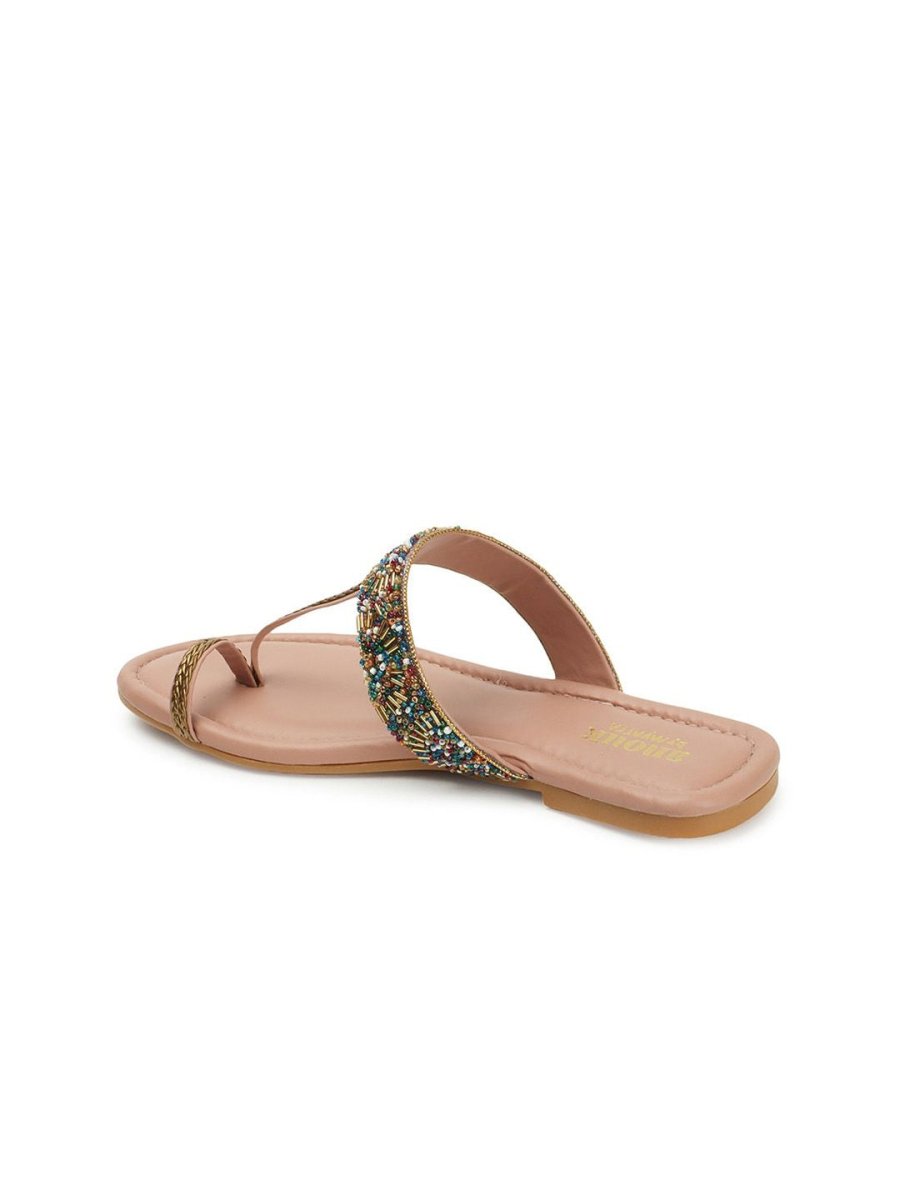Dhiyona AK Embellished One Toe Flats