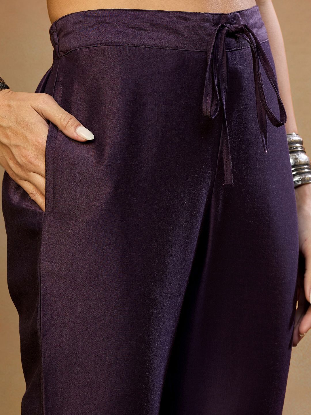 Dhiyona PD Women Women Embroidered Straight Kurta & Trousers With Dupatta Kurta Sets