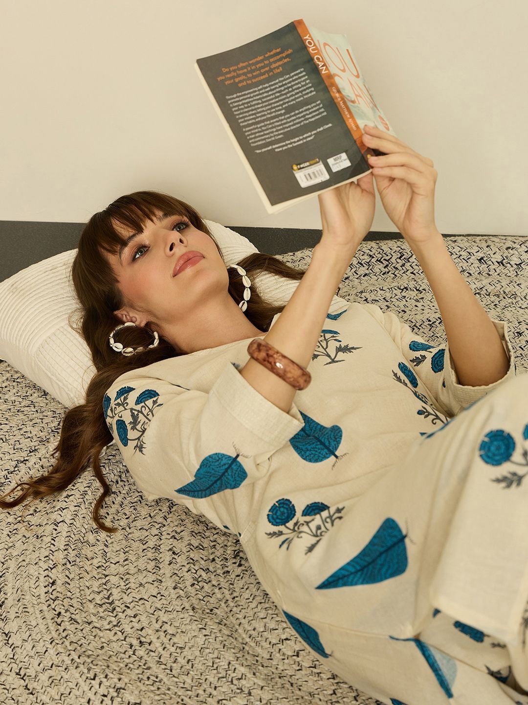 Women Floral Printed A-Line Kurta with Palazzo