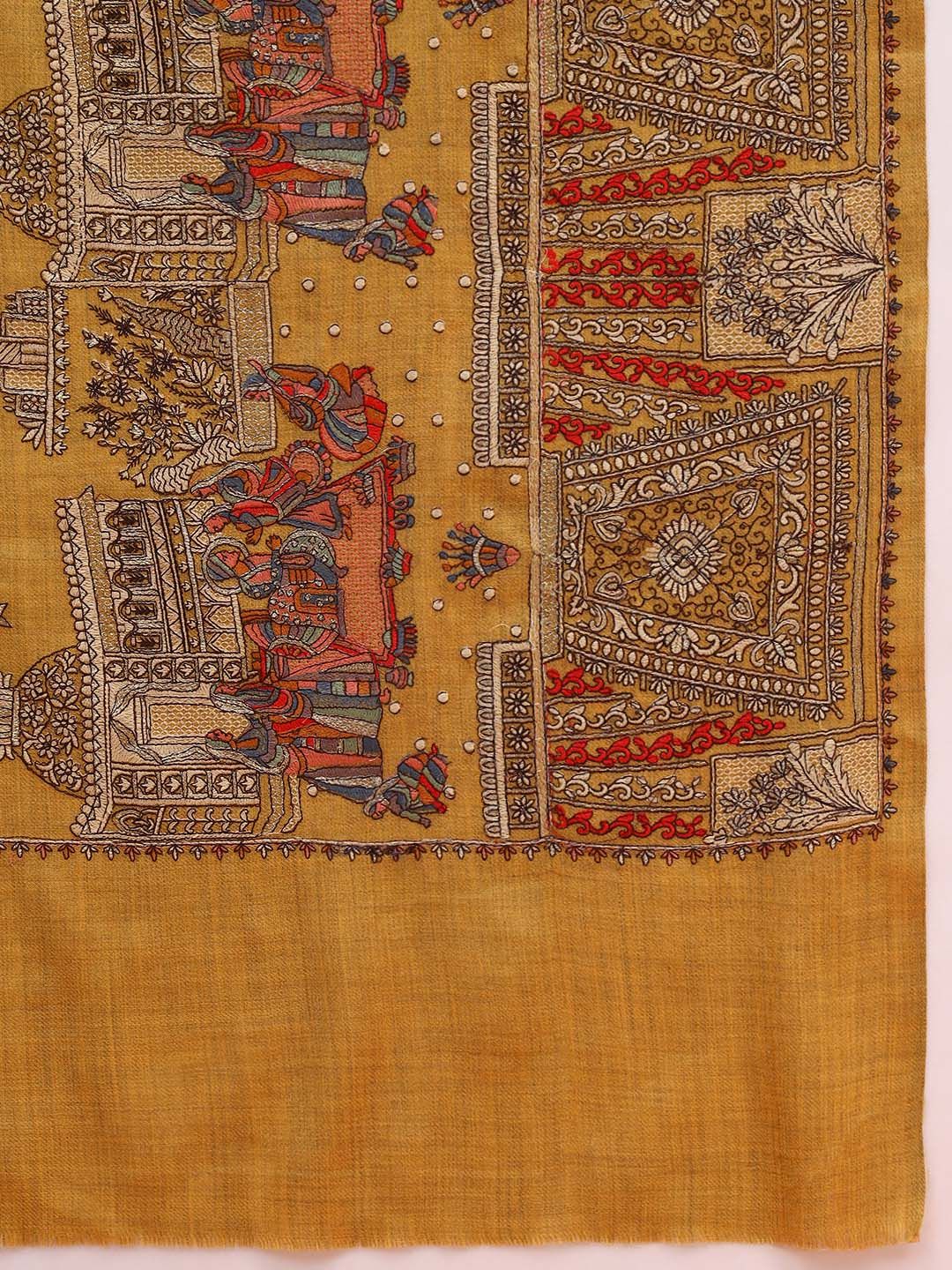 Dhiyona PA Paisley Embroidered Shawl