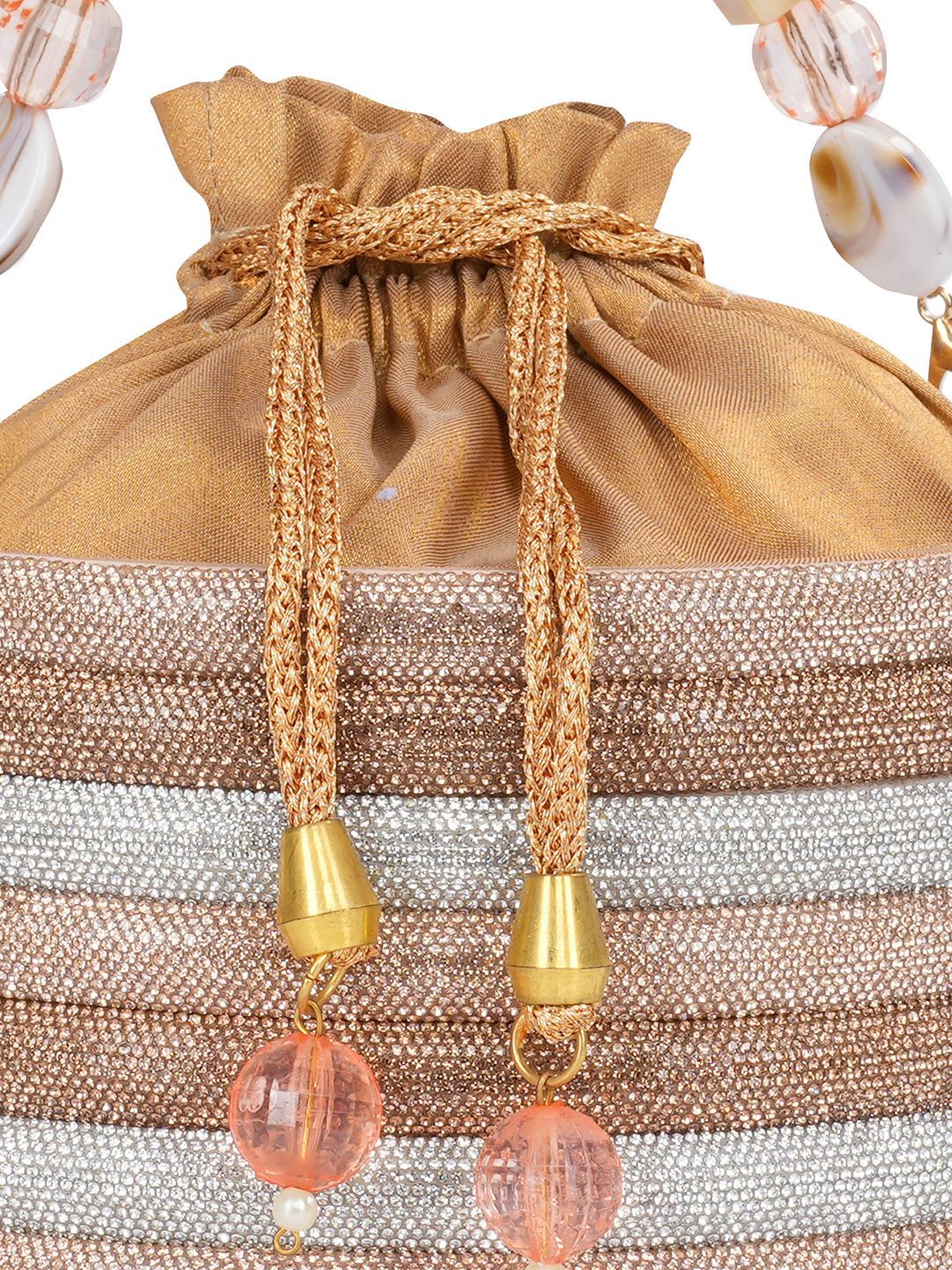 Dhiyona NR Embellished Potli Clutch