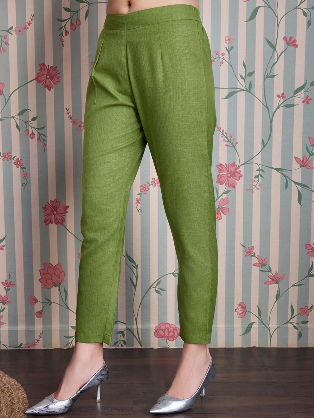 Dhiyona OD  Pure Cotton Anarkali Kurta with Trousers