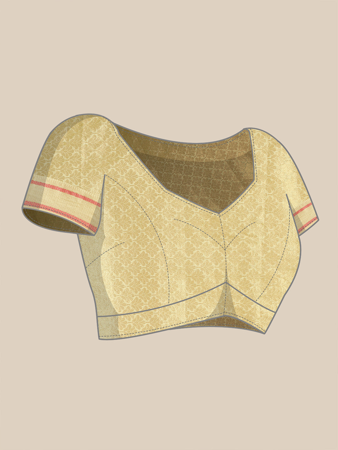 Dhiyona GR Women's Gulmohar Pista Green Organza Saree