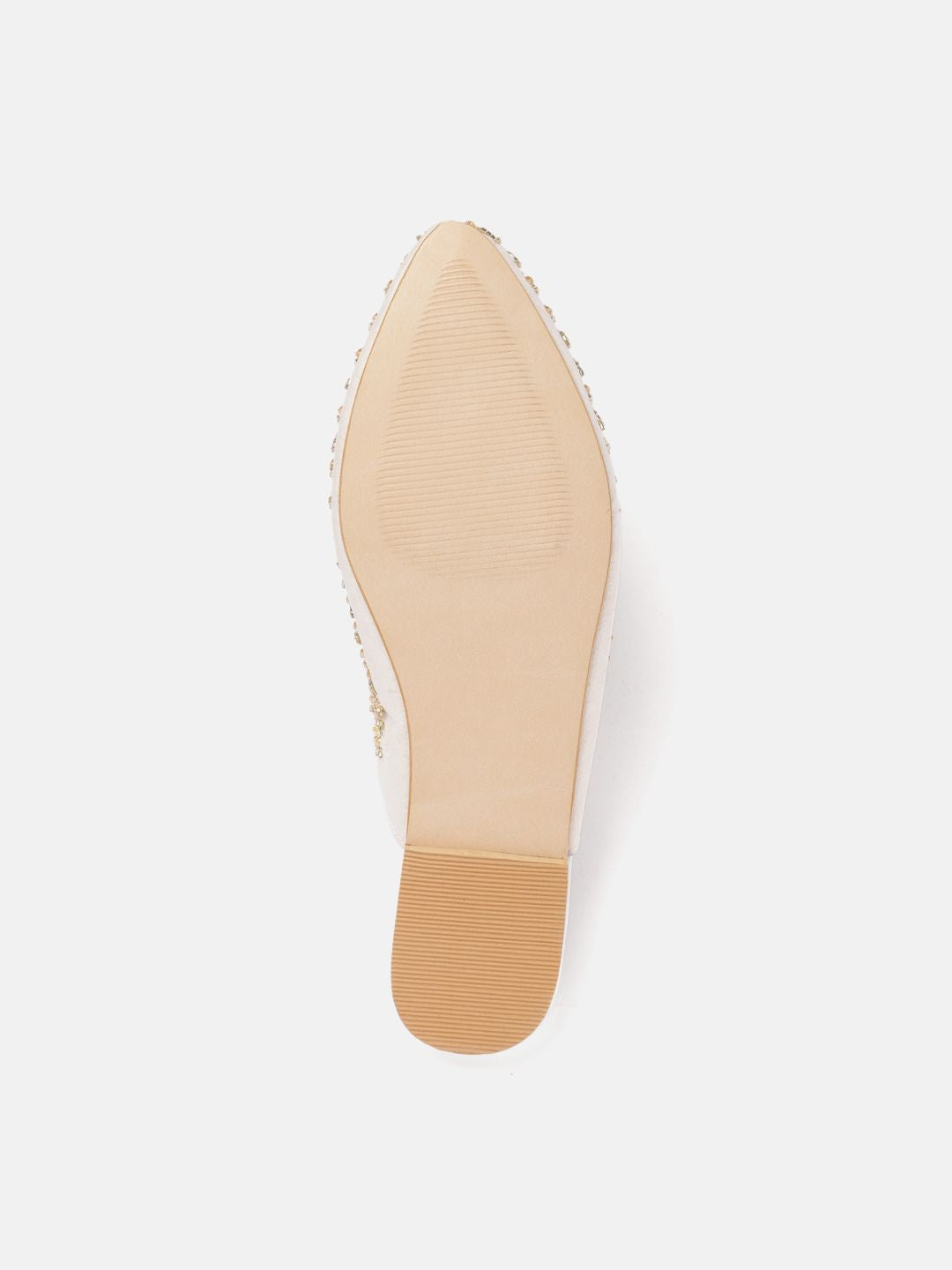 Dhiyona HOP Women Ethnic Embellished Mules