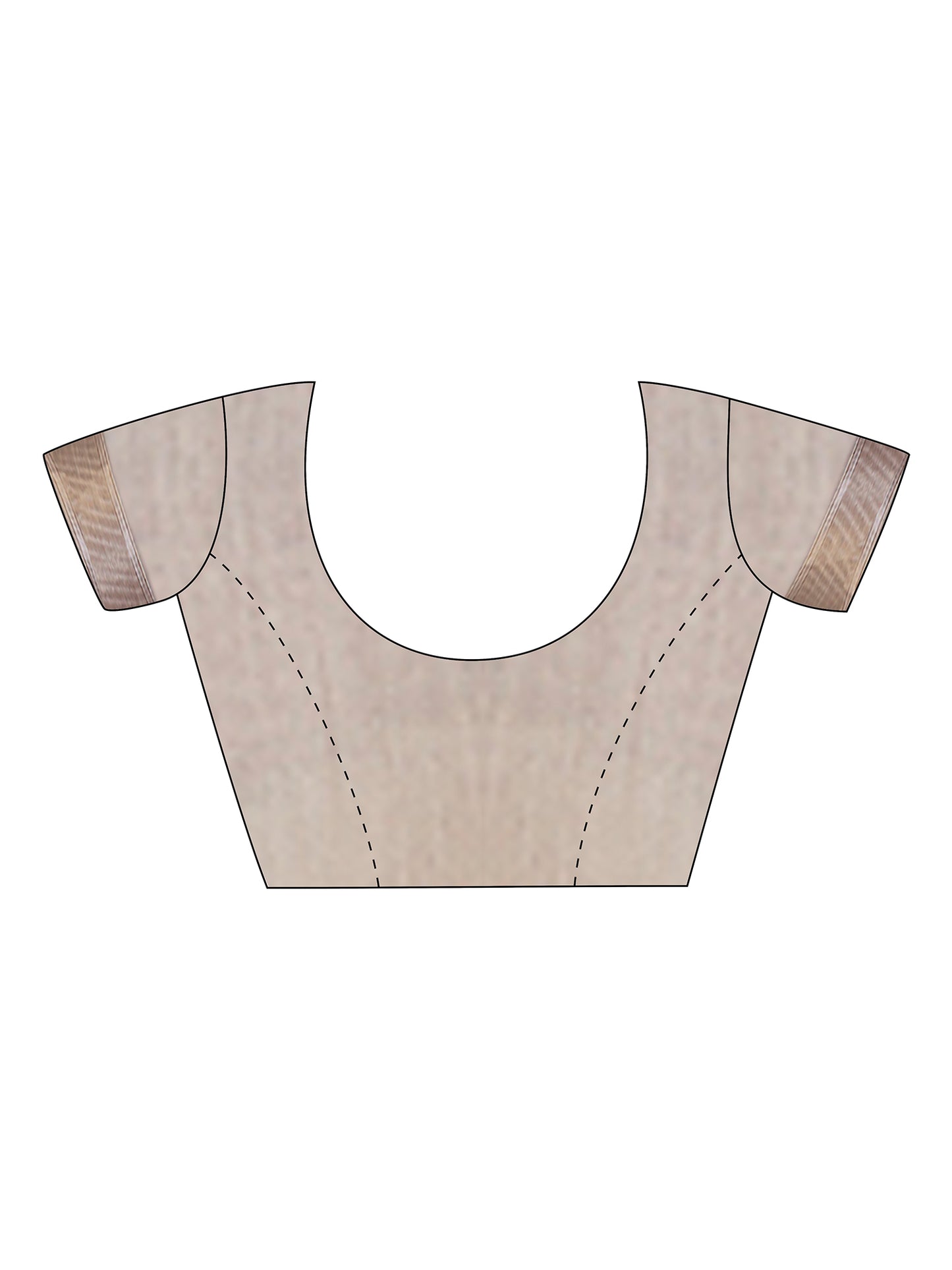 Women's Pure Linen Off White Woven Design Designer Saree With Blouse Piece