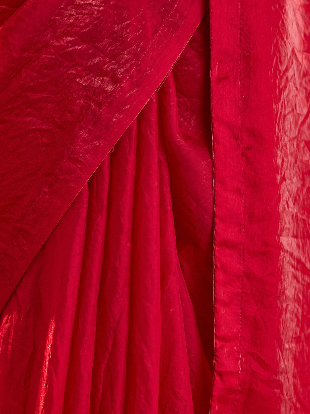 Dhiyona KS Women's women rani solid silk saree