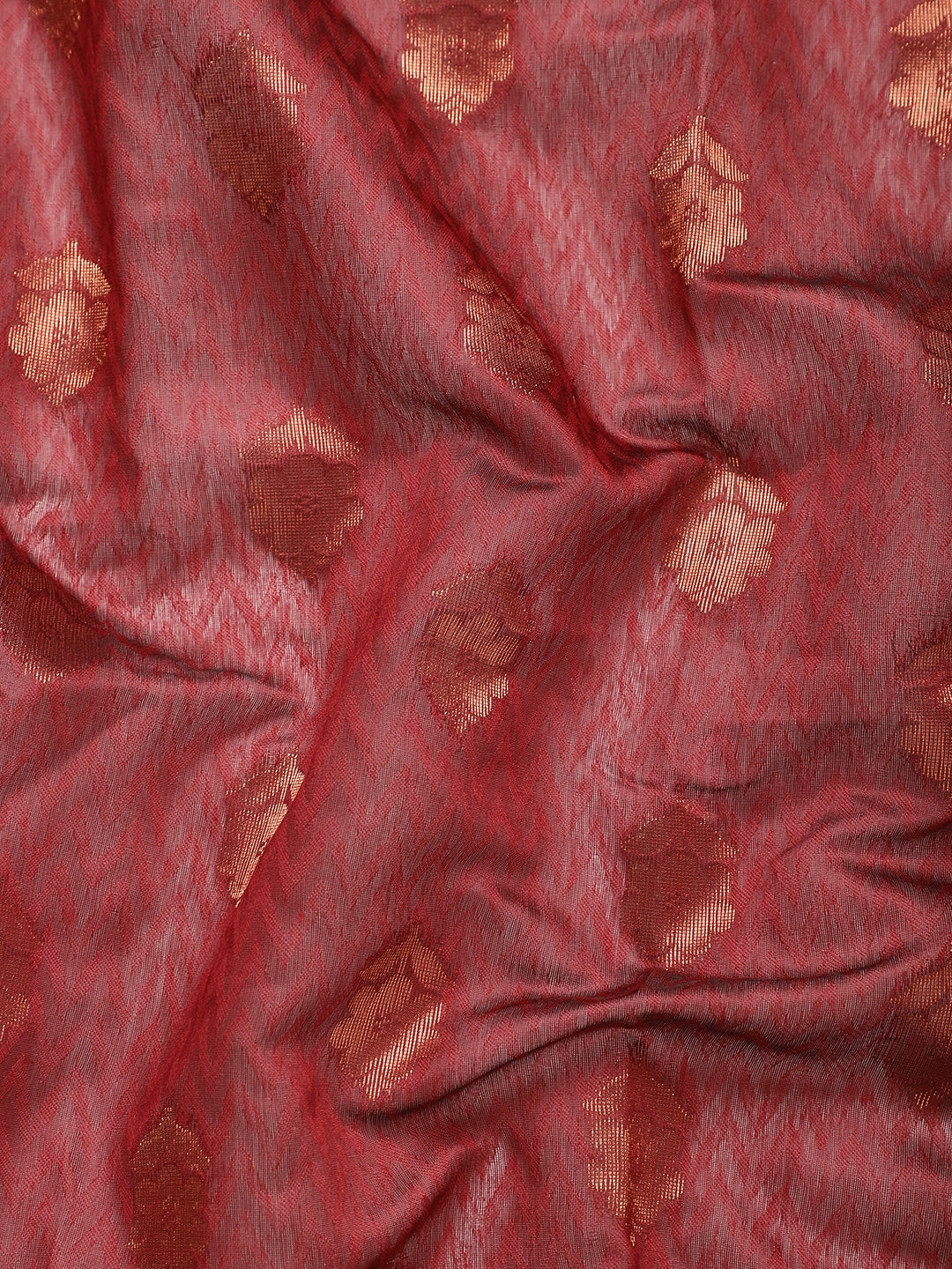 Dhiyona GR Women's Meera Maroon Silk Blend Saree