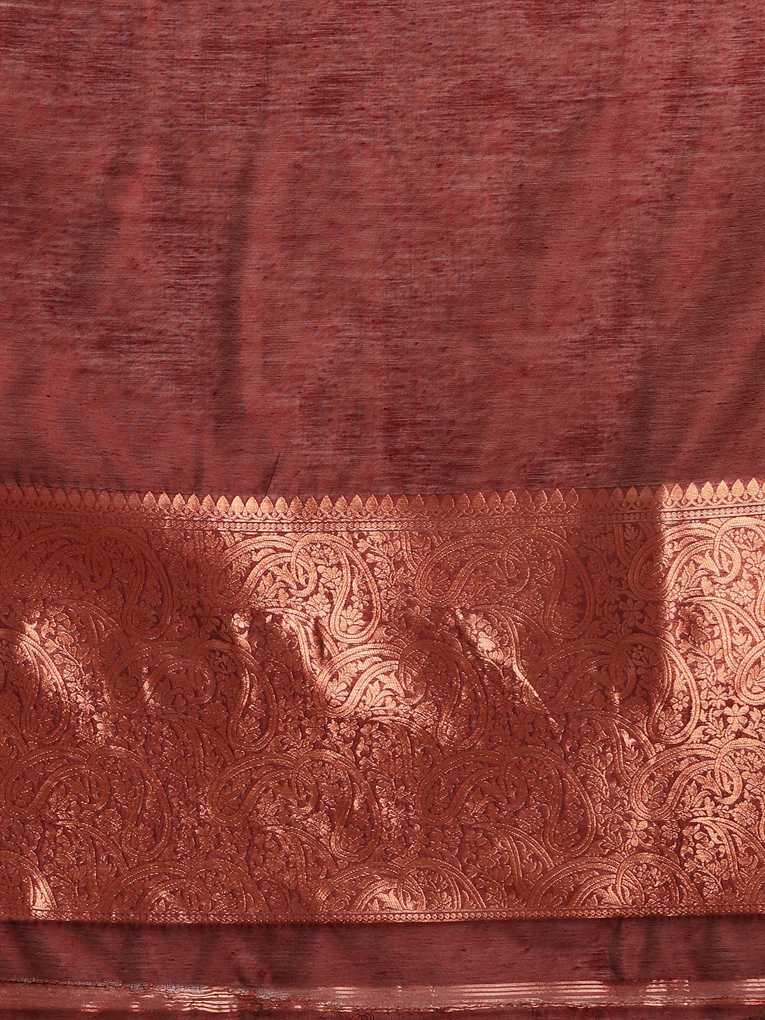 Dhiyona GR Women's Monalisa Maroon Silk Blend Saree