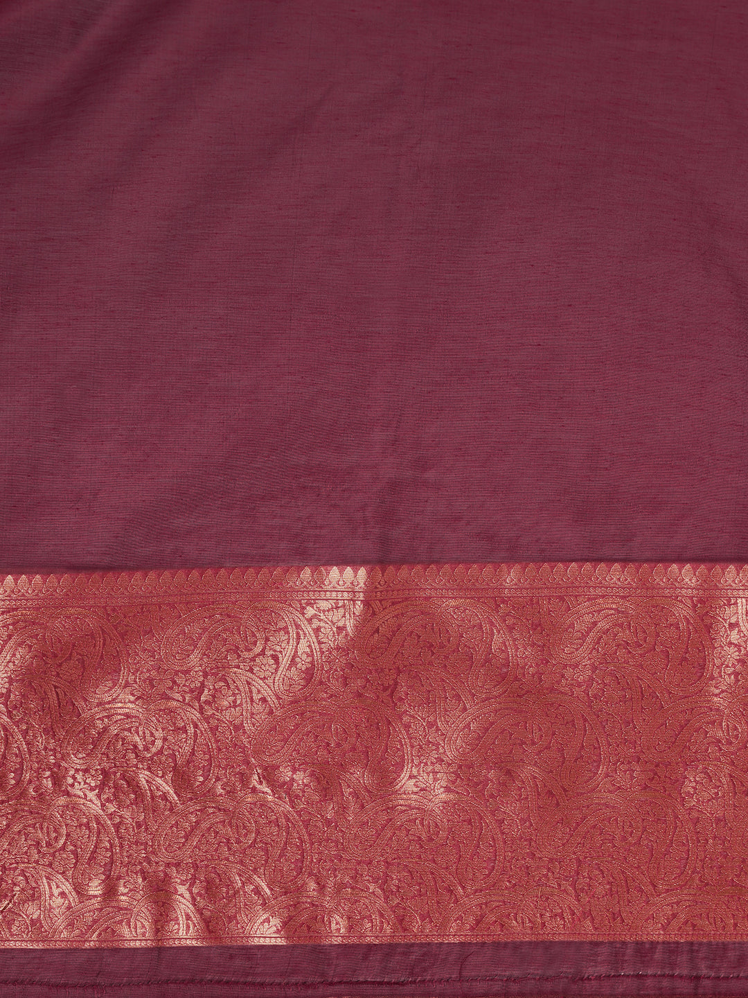 Dhiyona GR Women's Monalisa Plum Wine Silk Blend Saree