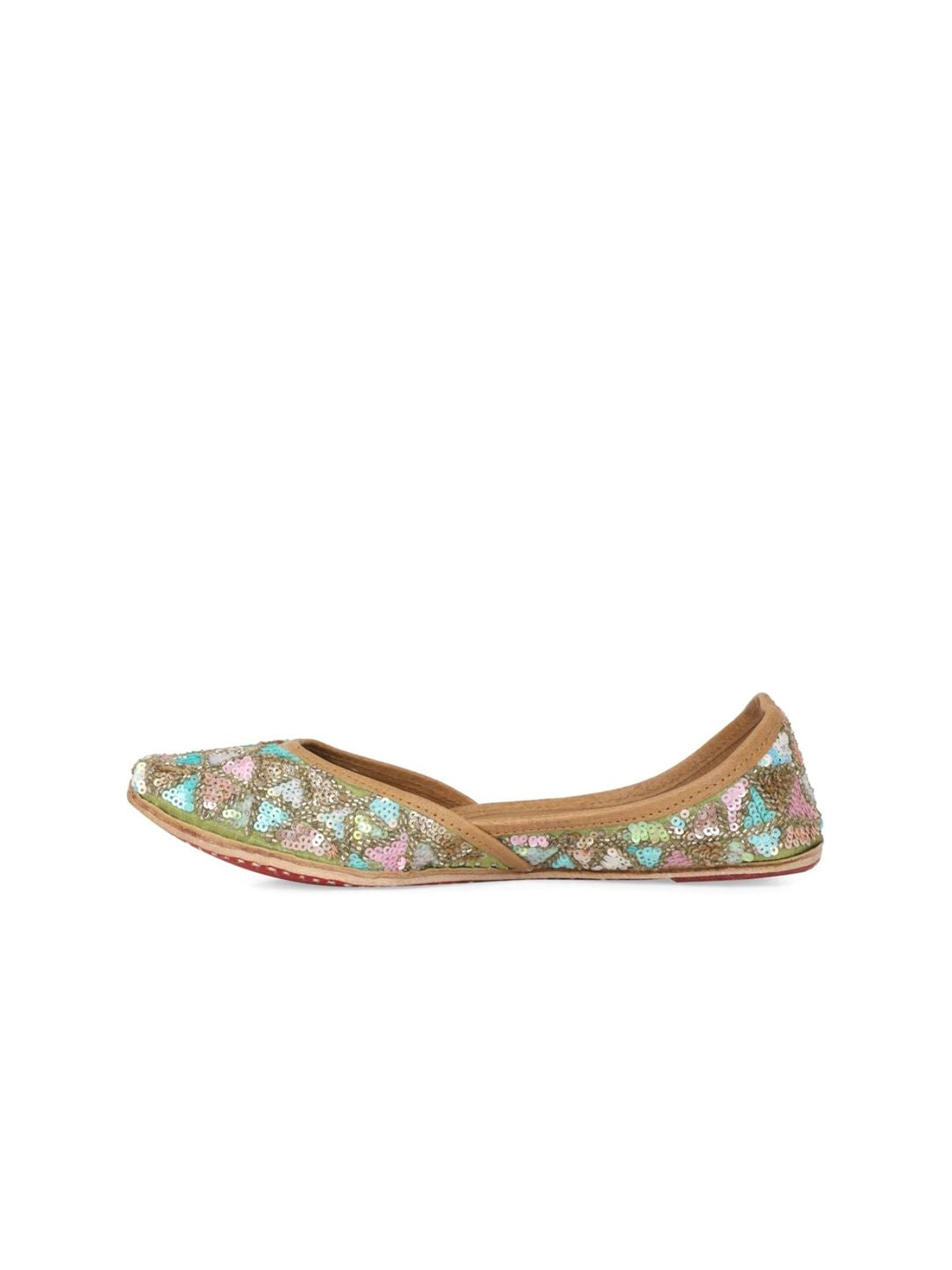 Dhiyona HOP Women Embellished Mojaris Flats
