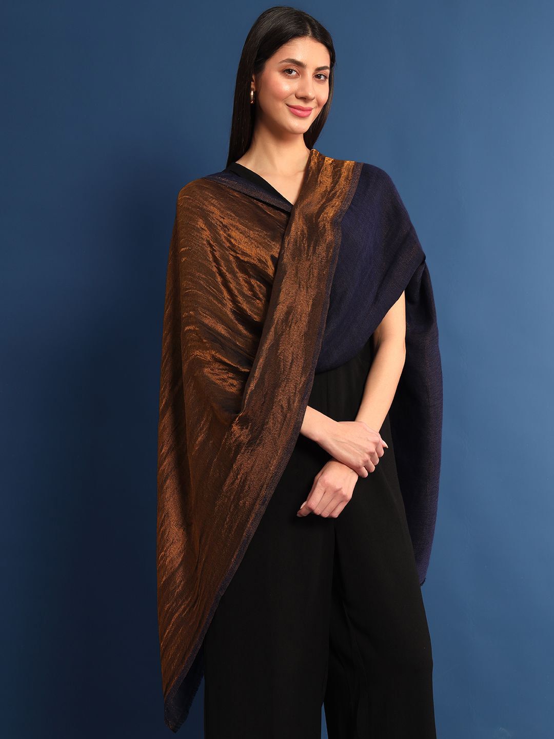 Dhiyona PA Woven Design Woollen Shawl