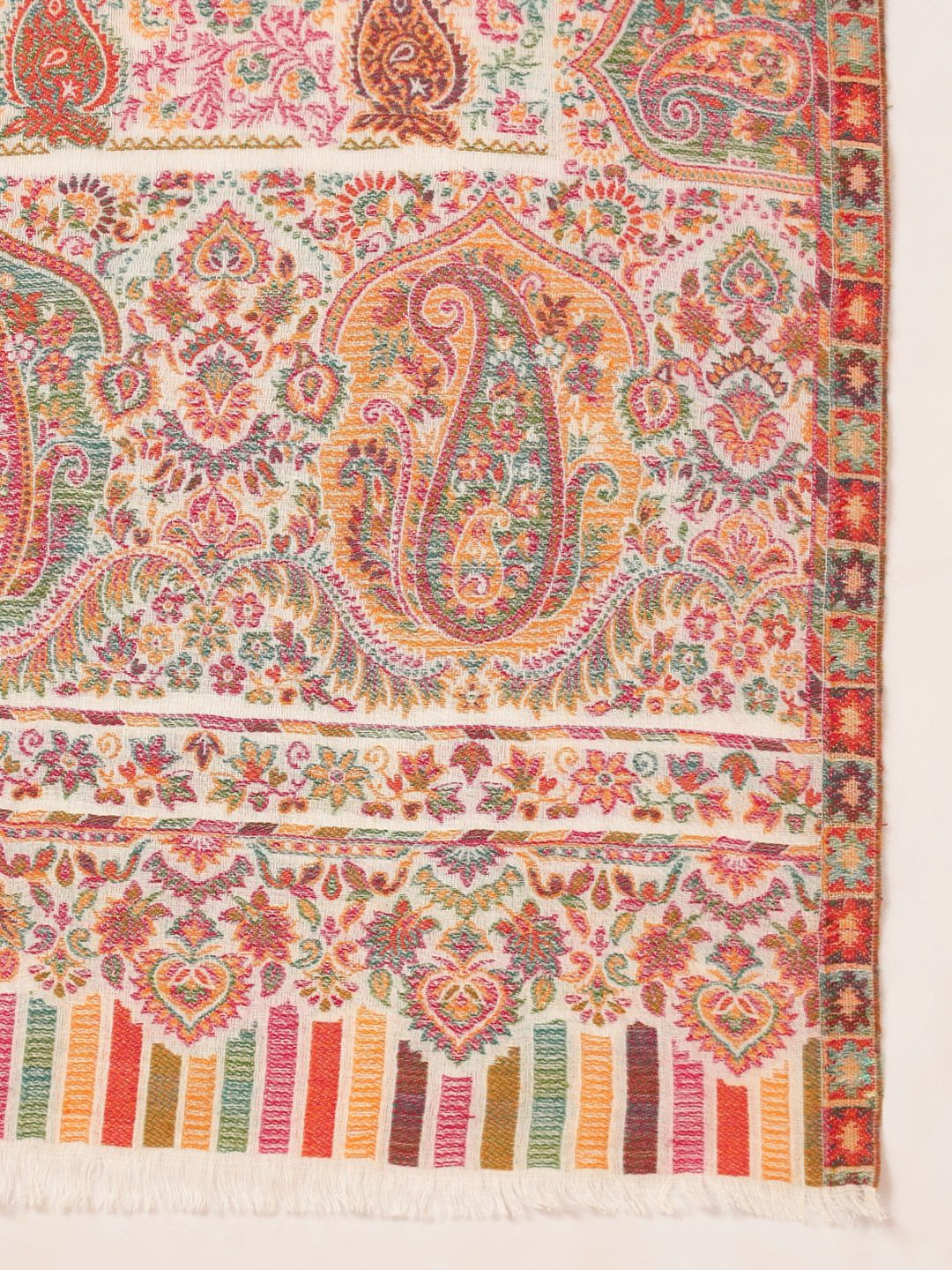 Dhiyona PA Gulraiz Kaani Wool Paisley Woven Design Shawl